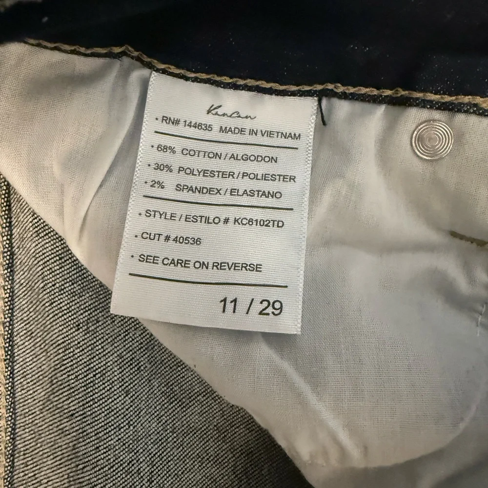 KanCan Dark Blue Flare Jeans - Picture 4 of 4